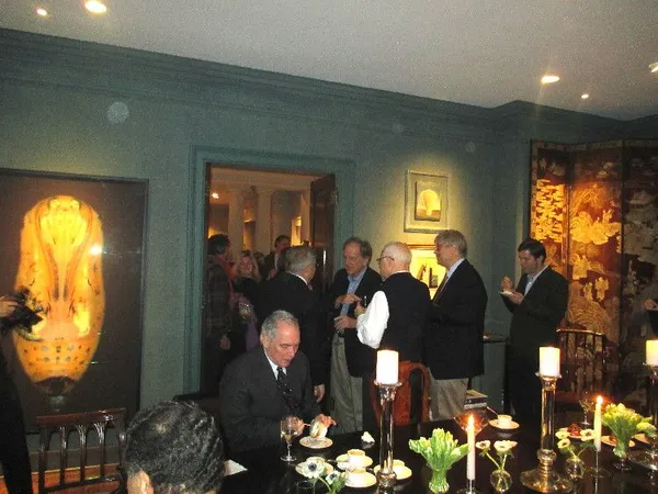 Bill Blakemore with Jean-Yves Ollivier
