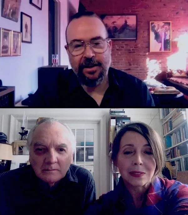 Bill Badgley with Ed Bahlman and Anne-Katrin Titze