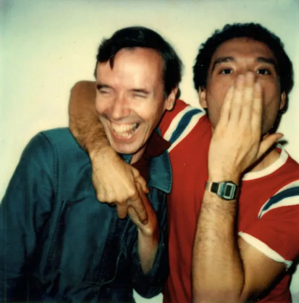 Bill Cunningham with Antonio Lopez