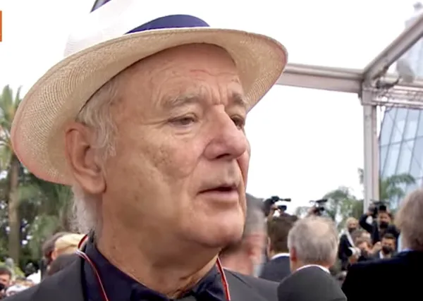 Bill Murray in Cannes 2021