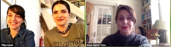 Blerta Basholli, Yllka Gashi and Anne-Katrin Titze
