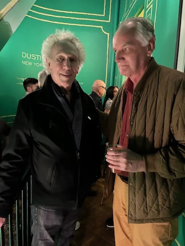 Bob Gruen with Ed Bahlman