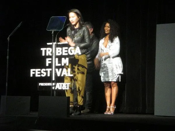 Bora Kim and Angela Bassett