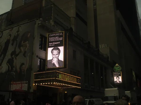Broadway honours Sam Shepard 2