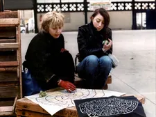 Bulle Ogier and Pascale Ogier in Jacques Rivette's Le Pont Du Nord: "Like the Ackerman movie Toute Une Nuit, like something like La Fille Seule - there are movies that are crossing time."