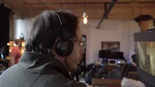 In the editing room
