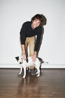 John Rosman and friend