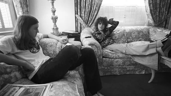 Cameron Crowe on Marc Bolan and T. Rex in Ethan Silverman’s Angelheaded Hipster: The Songs of Marc Bolan & T. Rex: “A little bit of Eddie Cochran and a little bit of like futurism and it felt so fresh …”