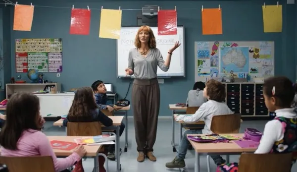 Cate Blanchett in Manifesto 10