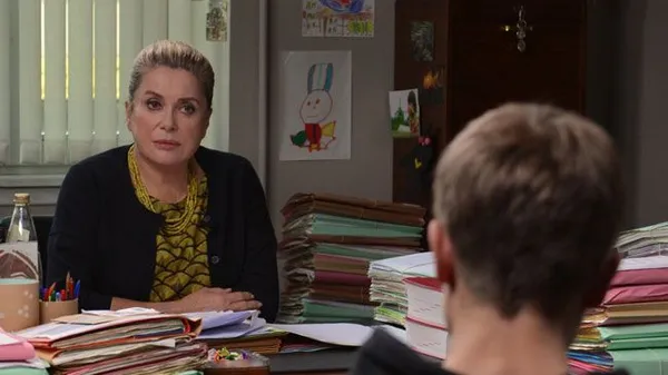 Catherine Deneuve and Rod Parodot in Standing Tall