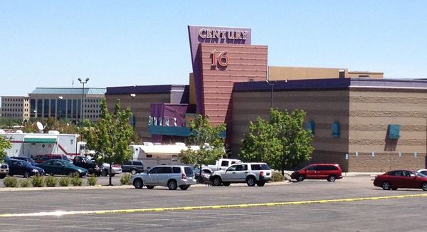 The Century 16 cinema where the shooting occurred.