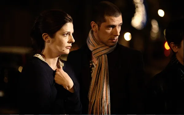 Melvil Poupaud with Chiara Mastroianni in A Christmas Tale