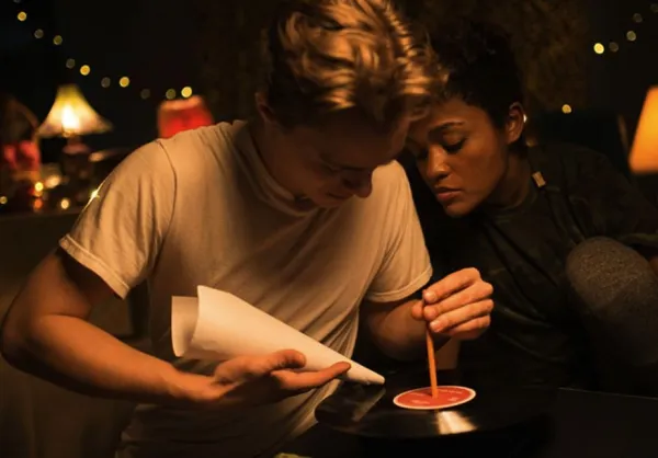 Chris Galust and Lolo Spencer in Give Me Liberty