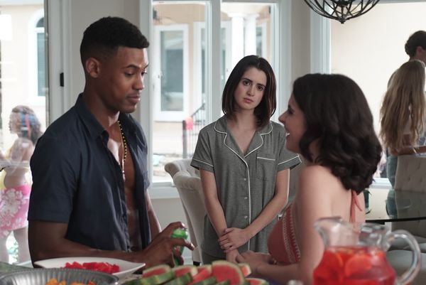 Chris Tavarez, Laura Marano and Vanessa Marano in Saving Zoe