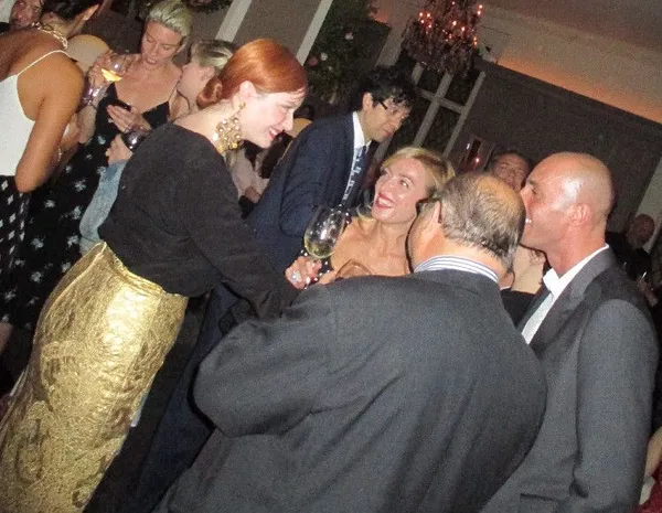 Christina Hendricks and Federica Marchionni
