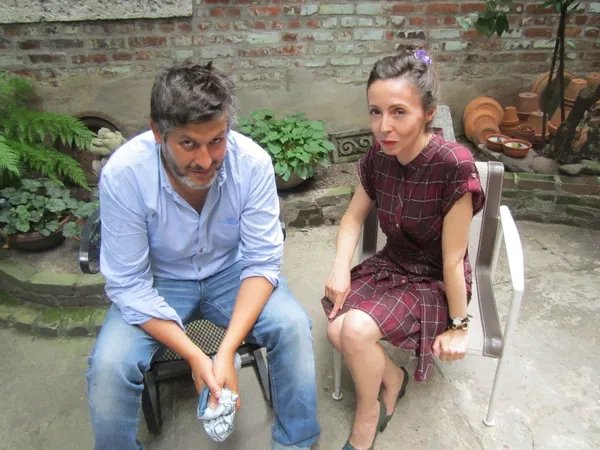 Christophe Honoré with Anne-Katrin Titze 2