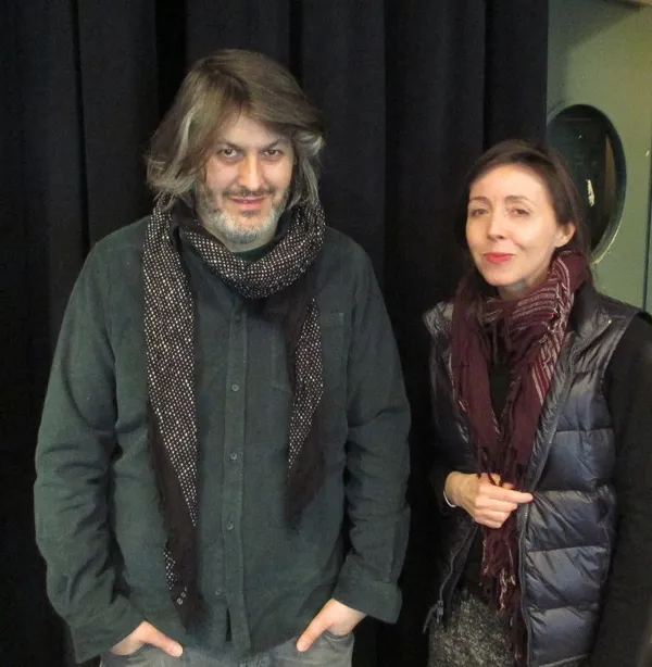 Christophe Honoré with Anne-Katrin Titze