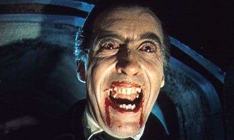 Sir Christopher Lee as Dracula