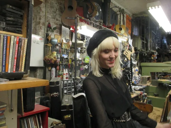 Cindy Hulej on Only Lovers Left Alive: "I relate a lot to that movie on multiple levels. And for Paterson I customised the guitar in that."