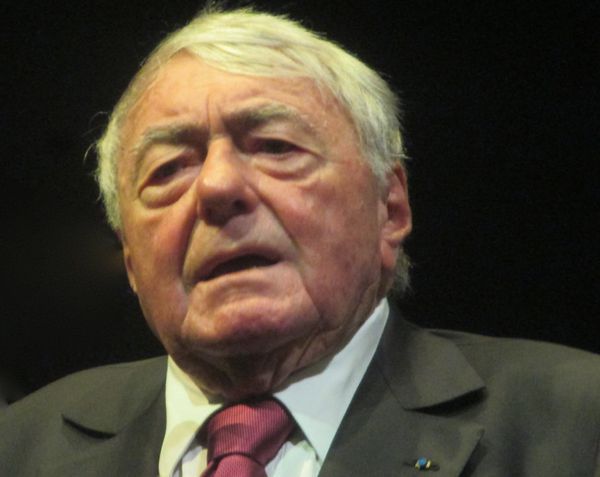 Claude Lanzmann pictured at the New York Film Festival