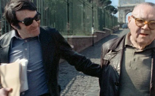 Claude Lanzmann with Benjamin Murmelstein