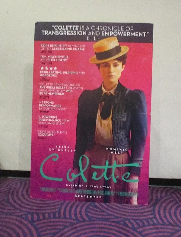 Colette US poster at the Angelika Film Center