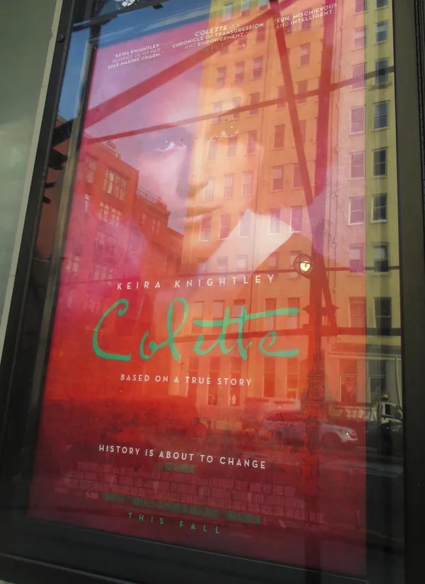 Colette poster in New York