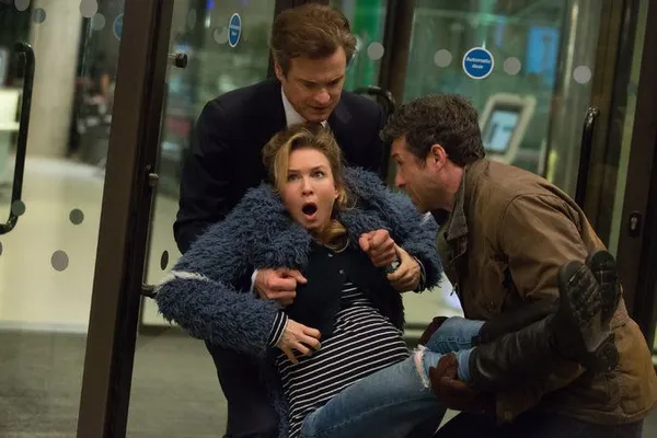 Colin Firth, Renée Zellweger and Patrick Dempsey in Bridget Jones's Baby