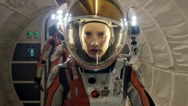 Jessica Chastain in The Martian 2
