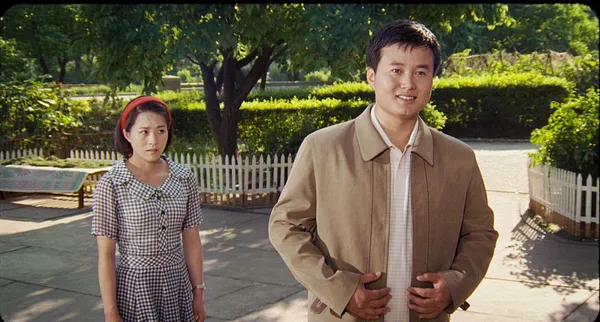 Han Jong Sim and Pak Chung Guk in Comrade Kim Goes Flying