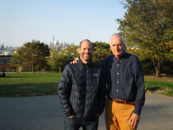 The New York Choral Society chorus member Craig Schoenbaum with music producer and 99 Records founder Ed Bahlman on Richard Einhorn’s oratorio Voices of Light and Carl Theodor Dreyer’s The Passion of Joan of Arc: “It’s intense.”