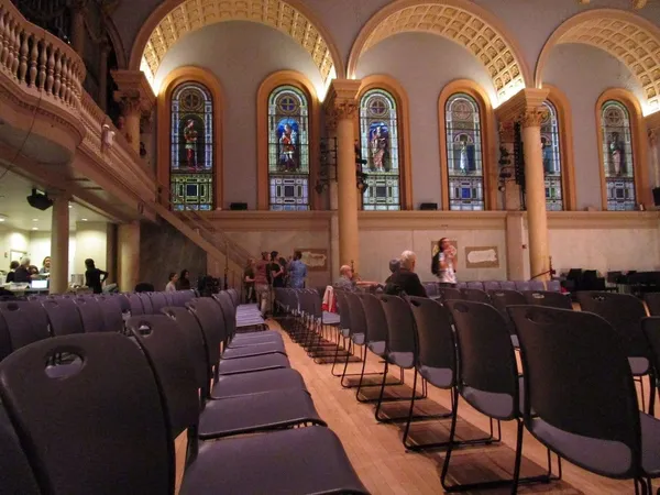 Cunningham: Moving From Then To Now tech rehearsal