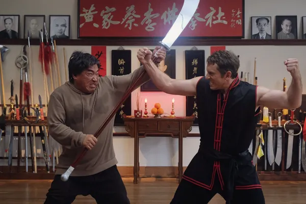 Ron Yuan and Matthew Page in Paper Tigers