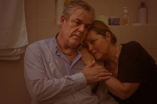 Danny Huston and Greta Scacchi in I Told You So
