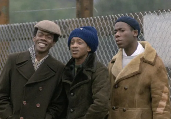 David N Haynes, Brinsley Forde and Trevor Laird in Babylon
