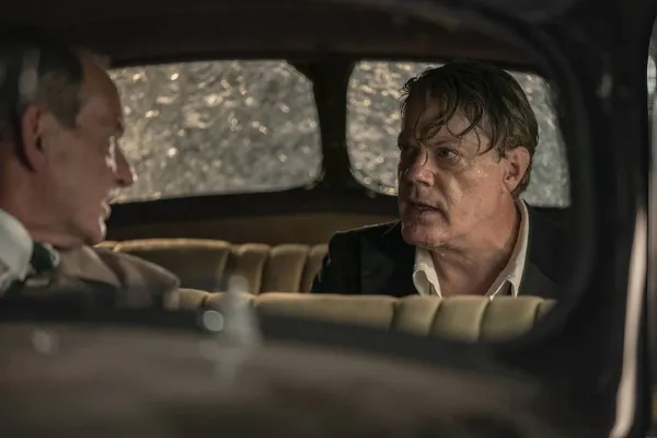 David Schofield and Eddie Izzard in Six Minutes To Midnight