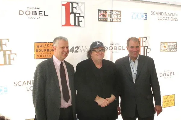 Michael Moore, David Schwartz and Mitch Levine