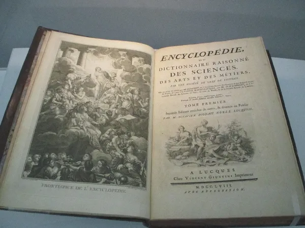 Denis Diderot and Jean le Rond d’Alembert's Encyclopédie
