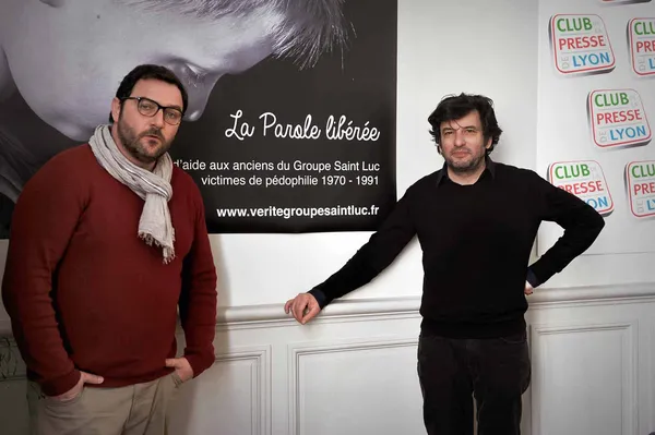 Denis Ménochet and Éric Caravaca