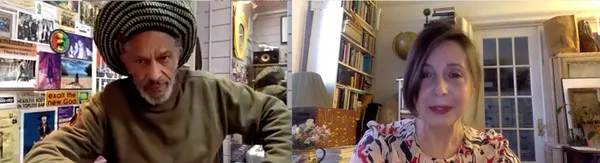 Don Letts and Anne-Katrin Titze