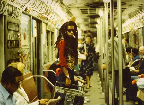 Don Letts in the New York City Subway