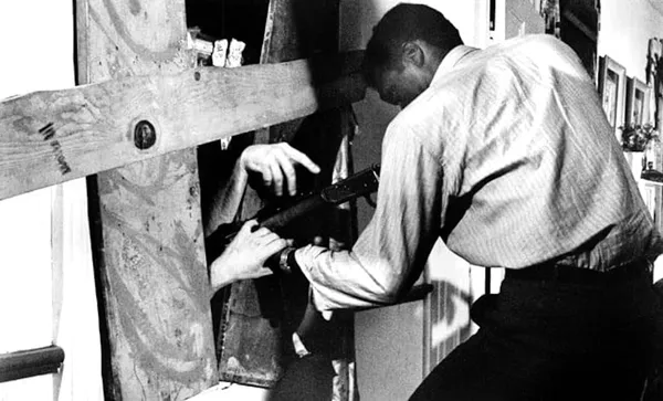 Duane Jones in Night Of The Living Dead