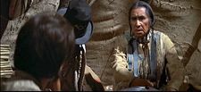 Dustin Hoffman with Chief Dan George in Arthur Penn’s Little Big Man