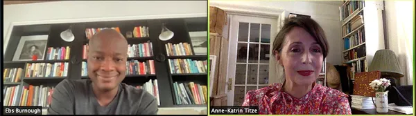 Ebs Burnough and Anne-Katrin Titze