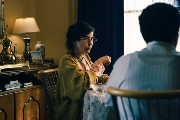 Lubna Azabal and Slimane Dazi  in The Love (El Houb)