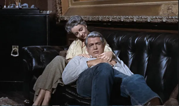 Elizabeth Taylor with Rock Hudson in Giant