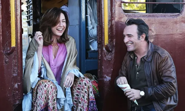 Elsa Zylberstein and Jean Dujardin