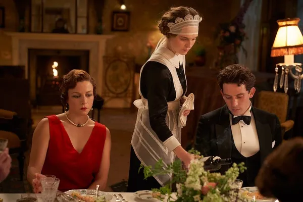 Emma D’Arcy, Odessa Young and Josh O’Connor in Mothering Sunday