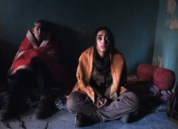 Golshifteh Farahani and Emmanuelle Bercot in Girls Of The Sun 2