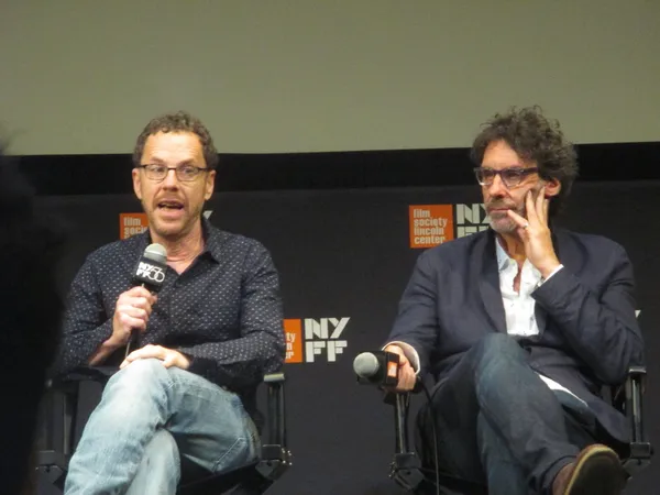 Ethan Coen with Joel Coen